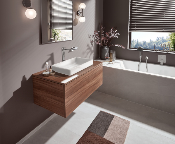 Смеситель для раковины с донным клапаном Hansgrohe Vivenis 75040000 хром