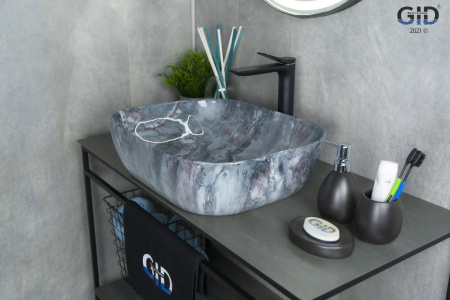 Раковина накладная (50х40) Gid K397G124