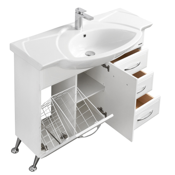 Тумба под раковину Aquaton Эмили 100 1A032001EM010