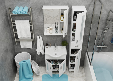 Тумба под раковину напольная Onika Кристалл 65 106545