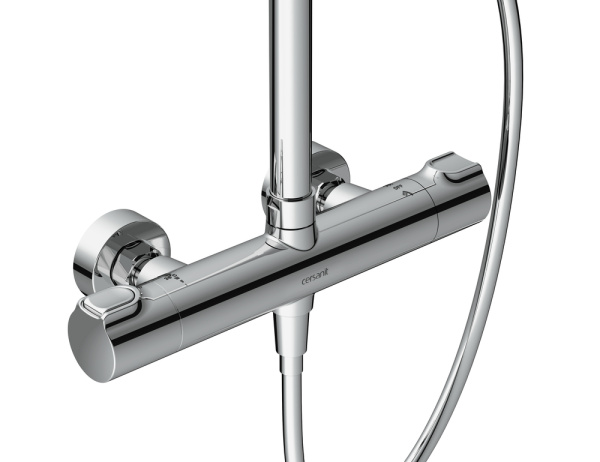 Душевая система термостатическая Cersanit ODRA 63069