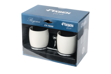 Стакан для зубных щеток FIXSEN Bogema двойной FX-78507