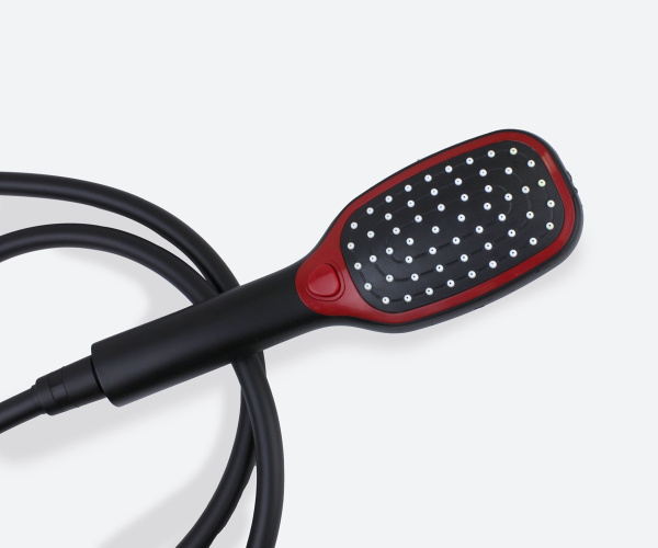 Душевая система с изливом Bronze de Luxe Avantgarde черный, красный 2039RH