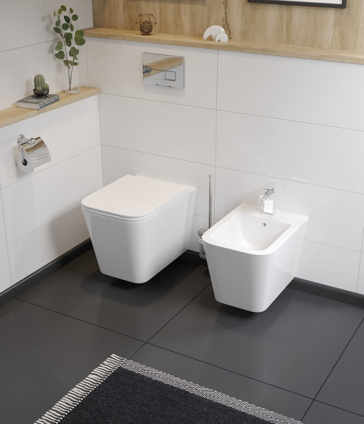 Биде подвесное Koller Pool Kvadro KR-0485-B