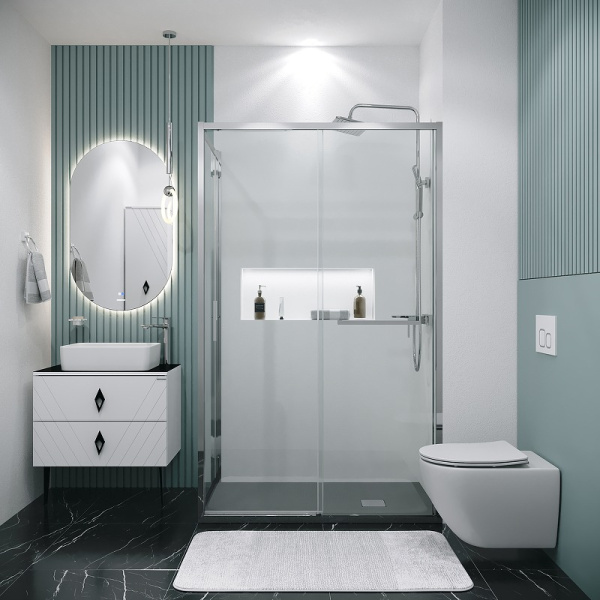 Душевой уголок (100х70) Grossman Style 120.K33.05.1070.10.00