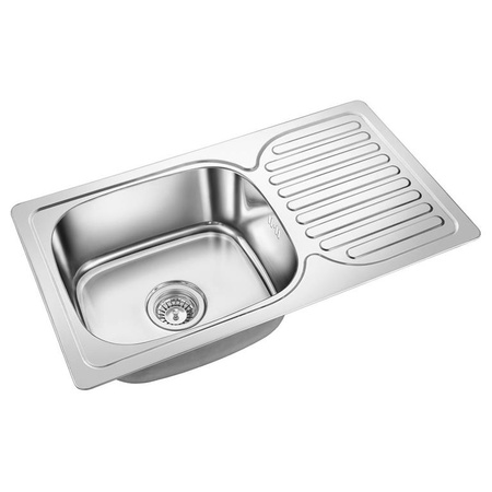 Кухонная мойка (76х42) EMAR 302A electrolize