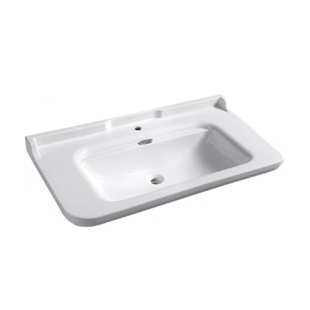 Раковина подвесная (120х55) Kerasan Waldorf 4144K1bi/cr*1 белый