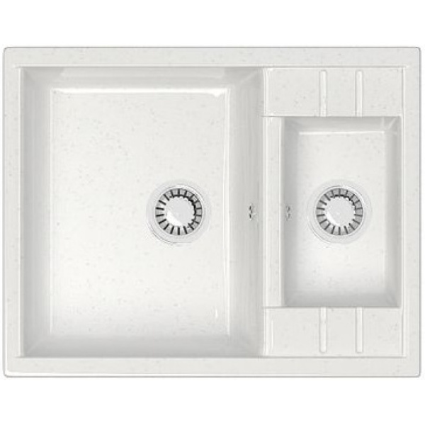 Кухонная мойка Marrbaxx Жаклин Z190 Z190Q001 белый