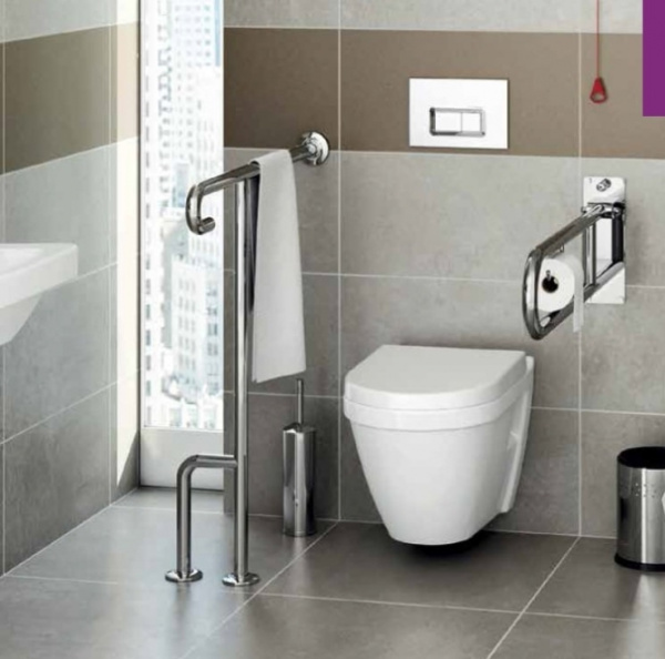 Поручень захватно-упорный, складной Vitra 320-3014