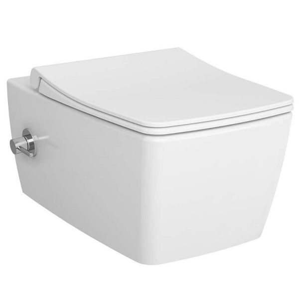 Подвесной безободковый унитаз Vitra Metropole с функцией биде  7672B003-1684