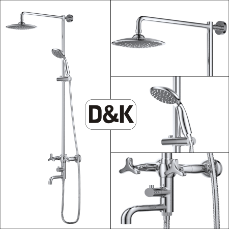 Душевая система D&K Hessen Goethe (DA1384741E09)