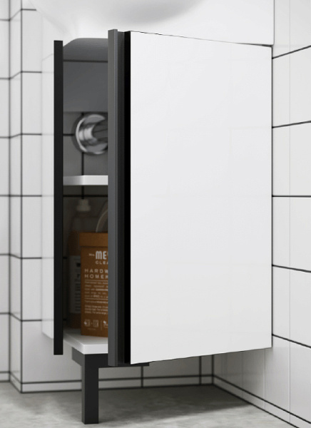 Тумба под раковину Aqwella Porto 45 POR0104WB