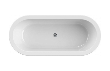 Акриловая ванна (180х80) CEZARES SLIM SLIM CENTRAL-180-80-44-W37
