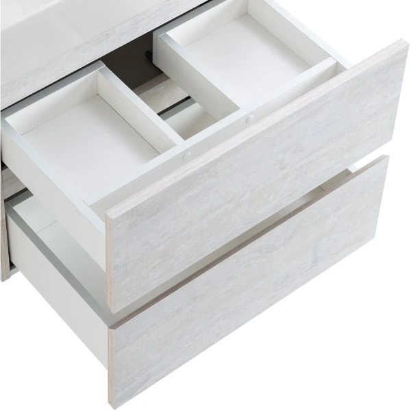 Тумба под раковину Cezares MOLVENO 46-60-2C-SO-LB Legno Bianco