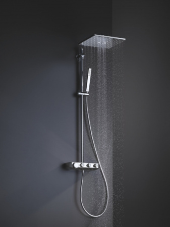 Душевая система с термостатом для настенного монтажа Grohe Euphoria SmartControl System 310 Cube  Duo 1002086359