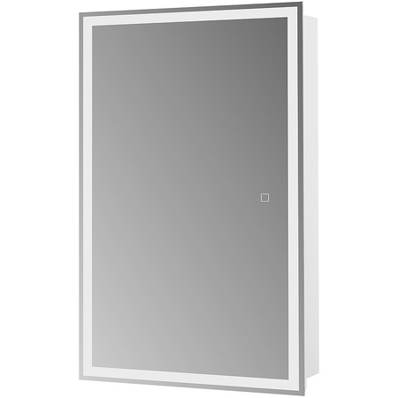 Зеркальный шкаф (50х80) BelBagno SPC-GRT-500/800-1A-LED-TCH с подсветкой