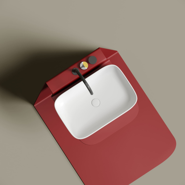 Раковина накладная (60,5х38) Ceramica Nova ELEMENT CN6053MW матовая