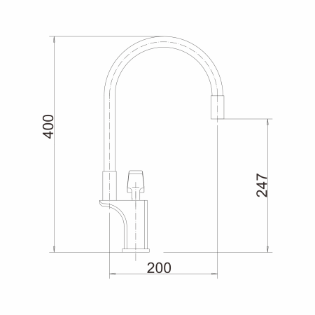 Смеситель для кухни FASHUN A4081-8