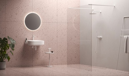 Кронштейн для душевого ограждения Ravak Walk-In W SET-100 Free GWD01000E001