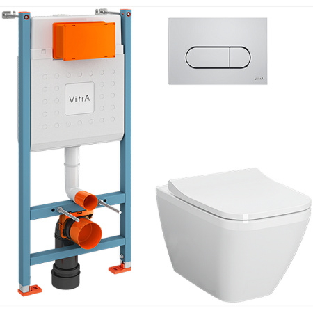 Инсталляция с унитазом Vitra Integra Square 9856B003-7207