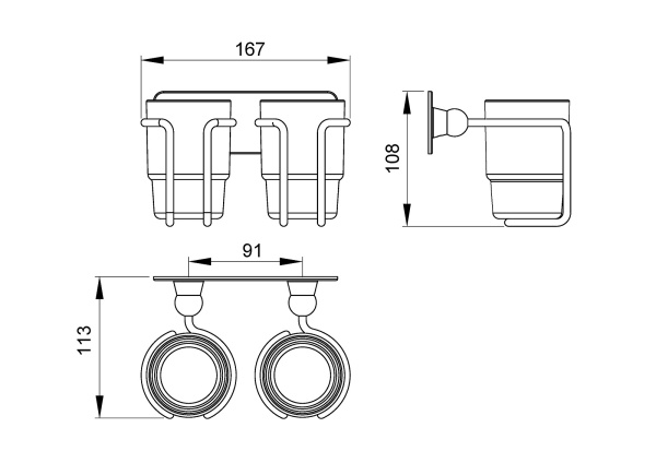 Стакан двойной Timo Nelson 150032/00