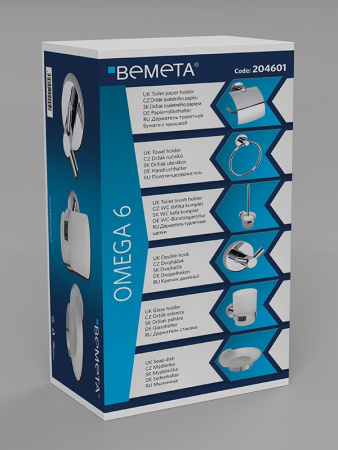 Набор аксессуаров для ванной Bemeta Omega 204601