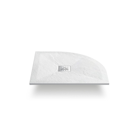 Душевой поддон из искусственного камня (80х80)  Vincea VST-4SQ8080W, белый матовый