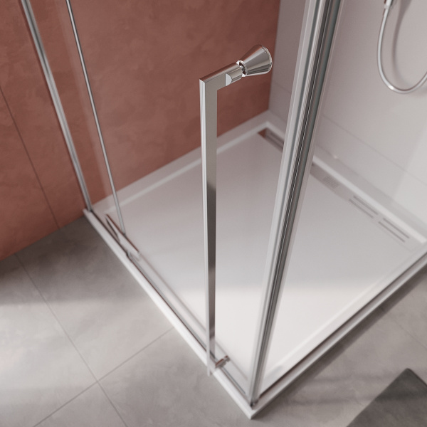 Душевой уголок (120х90) CEZARES LINER LINER-AH-1-120/90-C-Cr-R