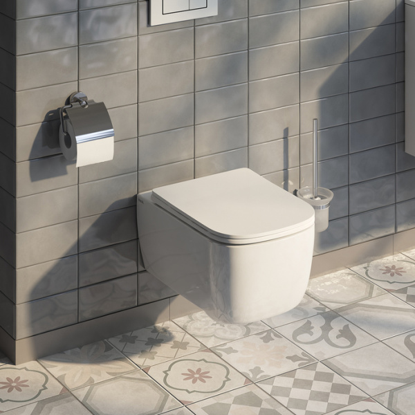 Чаша унитаза IDDIS Bridge подвесная безободковая (BRIRDSEi25)