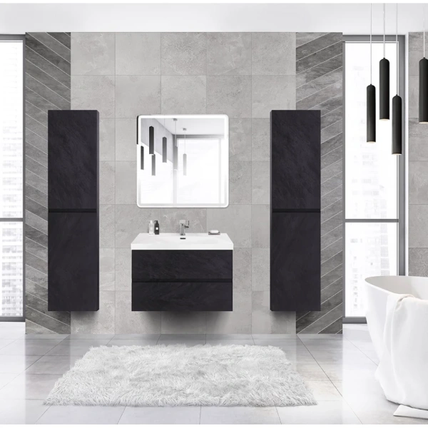 Тумба под раковину Cezares MOLVENO 46-80-2C-SO-NR Nero