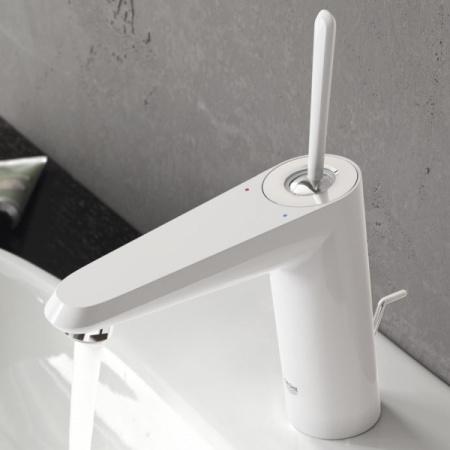 Смеситель для раковины Grohe Eurodisc Joystick 23425 LS0 (23425LS0) белая луна