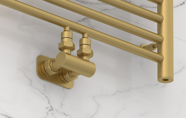 Модуль Сунержа угловой EU50 (2 х НР G 1/2" / 2 х НГ G 3/4") 032-1536-1234