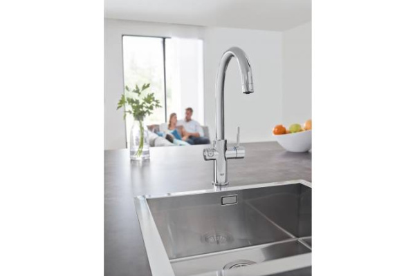 Стартовый комплект GROHE Blue Home c C-образным изливом 31455 001 (31455001)