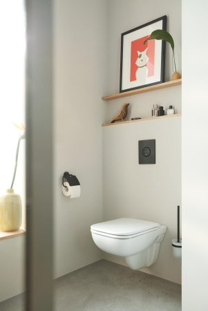 Держатель бумаги, Grohe Essentials 1024652430 (черный матовый)