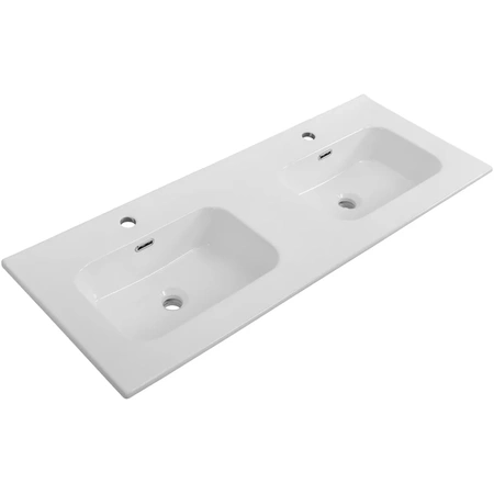 Керамическая раковина с двумя чашами CEZARES CZR-8095-120-2