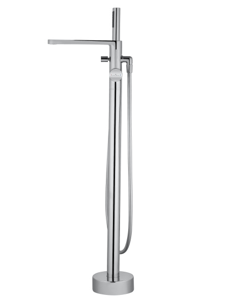 Смеситель для ванны напольного монтажа WONZON & WOGHAND STICK, хром WW-88649901-CR Смеситель для ванны напольного монтажа WONZON & WOGHAND STICK, хром WW-88649901-CR