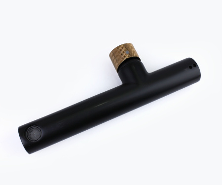 Смеситель для раковины Bronze de Luxe AVANGARDE черный, розовое золото 2021MH