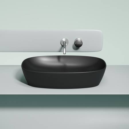 Раковина накладная (60х38) Ceramica Nova ELEMENT CN6049MB