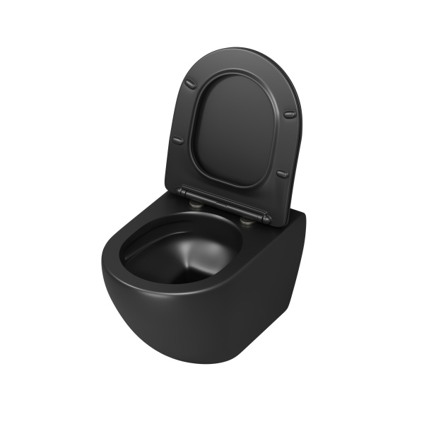 Унитаз подвесной безободковый Grossman  GR-4457BMSQ с сиденьем микролифт