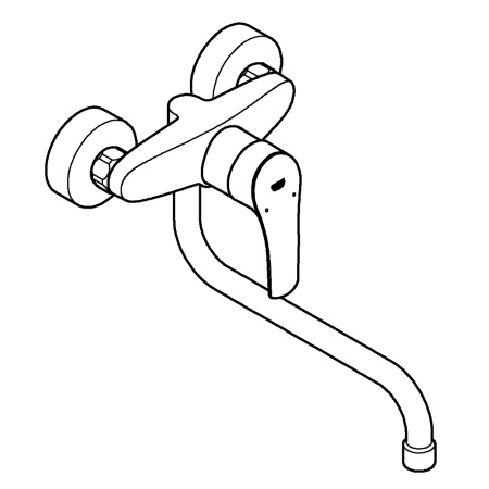 Смеситель для кухни Grohe Eurosmart 32482 003 (32482003) хром