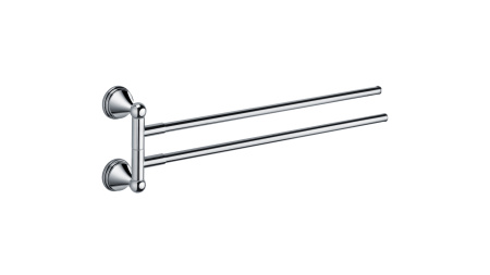 Полотенцедержатель поворотный двойной Grampus Laguna, GR-7802A