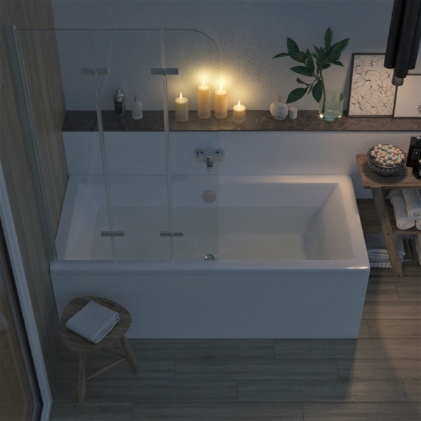 Ванна BERGES акриловая TARI с каркасом (180x80) 050031