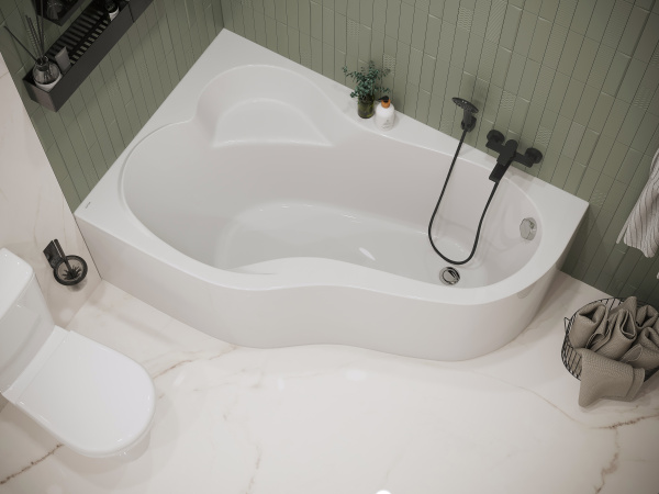 Акриловая ванна (160х100)  Santek Ибица XL  L  1WH112036