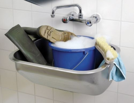 Мойка кухонная Reginox Ottawa (550x450), настенный монтаж 3607