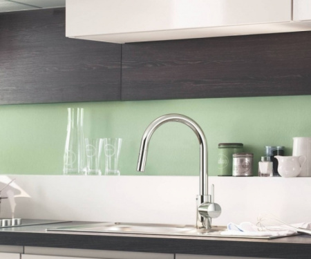 Смеситель однорычажный для мойки Grohe Eurosmart Cosmopolitan 31481 001 (31481001) хром