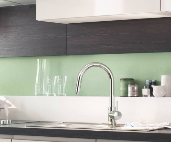 Смеситель однорычажный для мойки Grohe Eurosmart Cosmopolitan 31481 001 (31481001) хром Смеситель однорычажный для мойки Grohe Eurosmart Cosmopolitan 31481 001 (31481001) хром