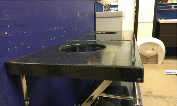 Столешница Акватон КВАДРО-ДУЭТ 1A703233KV130