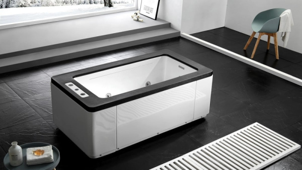 Гидромассажная ванна Gemy G9253 Black Гидромассажная ванна Gemy G9253 Black