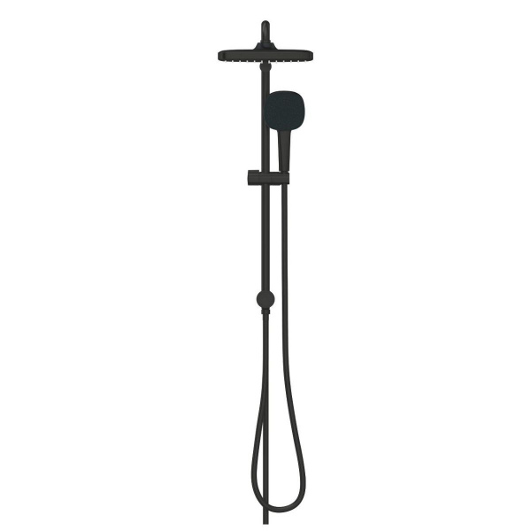 Душевая система с термостатом Grohe Tempesta Cosmopolitan 250 266912431 (черный матовый) Душевая система с термостатом Grohe Tempesta Cosmopolitan 250 266912431 (черный матовый)