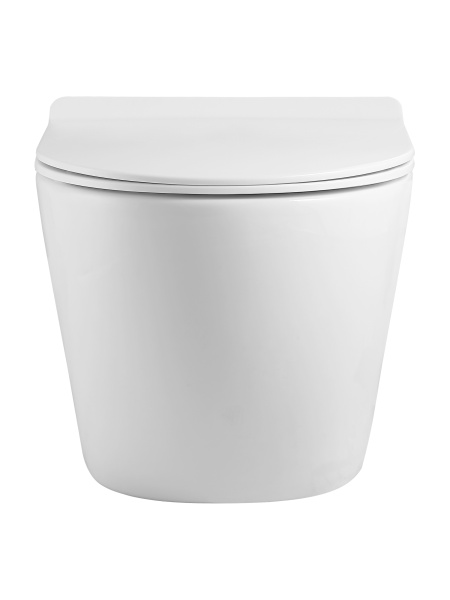 Унитаз подвесной безободковый TORNADO Agger AT09150 сиденье с микролифтом